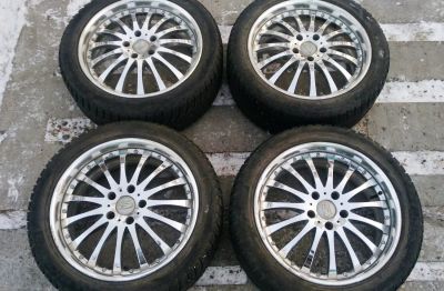 Лот: 12667835. Фото: 1. Шикарные колеса WEDS R18 5х114... Шины на дисках