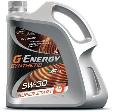 Лот: 20068388. Фото: 1. G-Energy Synthetic Super Start... Масла, жидкости
