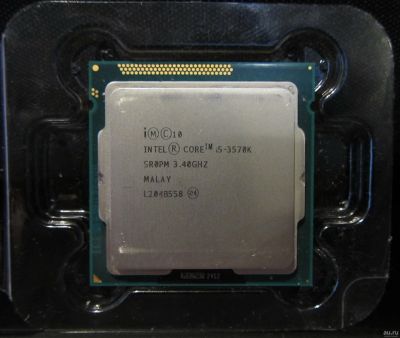Лот: 13716781. Фото: 1. Процессор Intel Core i5-3570K. Процессоры