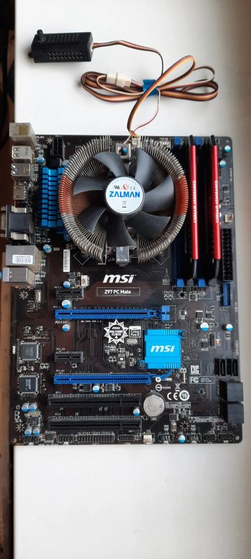 Лот: 19864143. Фото: 1. Продам сборку Intel i5-4590/MSI... Компьютеры в сборе