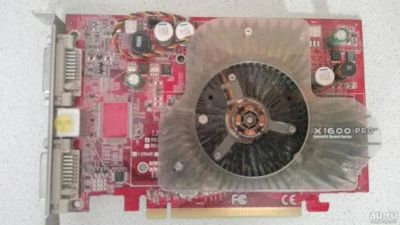 Лот: 9102136. Фото: 1. Видеокарта Radeon X1600 Pro 128... Видеокарты