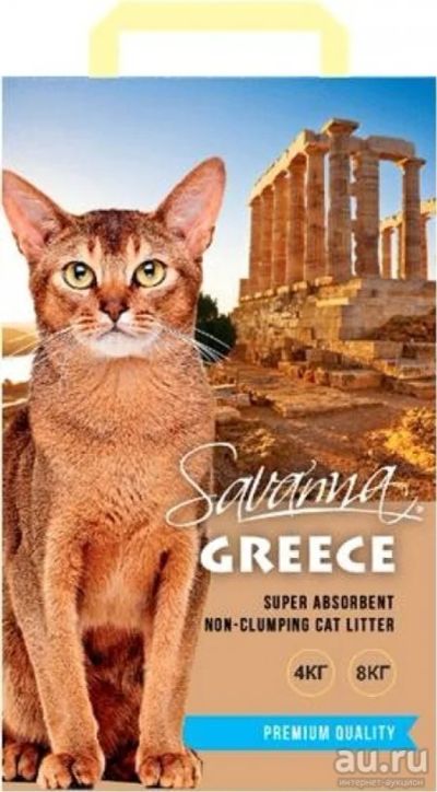 Лот: 15240702. Фото: 1. Savanna (Саванна) Greece 8кг... Миски, лотки, наполнители