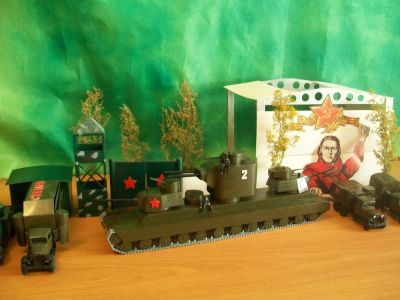 Лот: 7961532. Фото: 1. Танк ..Бегемот..1/43. Автомоделизм
