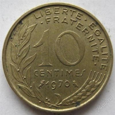 Лот: 1772715. Фото: 1. vz Франция 10 сантимов 1970. Европа