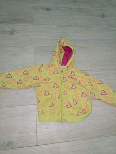Лот: 11275106. Фото: 1. Кофта спортивная детская reebok. Свитера, худи, толстовки