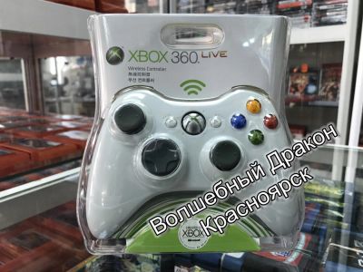 Лот: 10948354. Фото: 1. Xbox 360 Беспроводной Геймпад... Аксессуары, геймпады