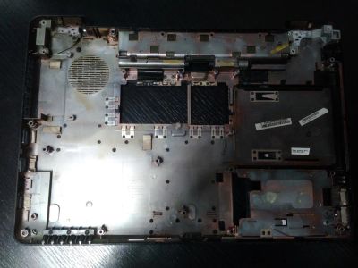 Лот: 11082088. Фото: 1. Поддон корпуса ноутбука Toshiba... Корпуса, блоки питания