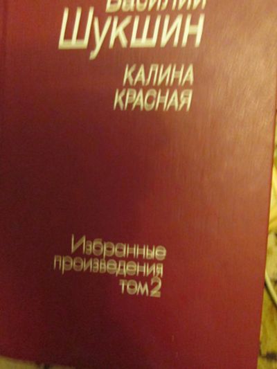 Лот: 9856402. Фото: 1. калина красная шукшин 2 тома. Художественная