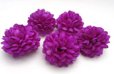 Лот: 4944435. Фото: 1. Цветок, искусственный шёлк. Фиолетовый. Цветы из ткани
