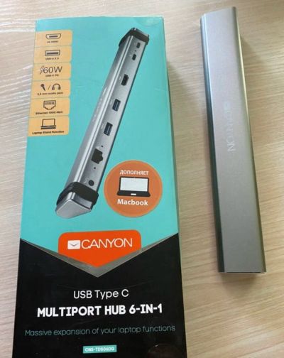 Лот: 17056708. Фото: 1. Переходник Canyon CNS-TDS06DG... Шлейфы, кабели, переходники