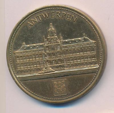Лот: 15200324. Фото: 1. Бельгия 1983 монетовидный жетон... Сувенирные