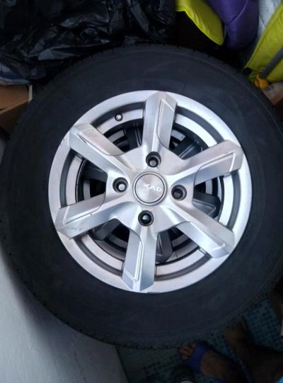 Лот: 10864801. Фото: 1. Комплект летних шин toyo r 14... Шины на дисках