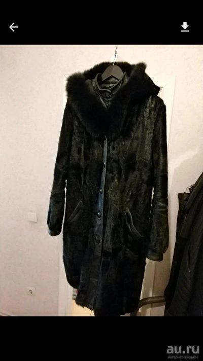 Лот: 13355763. Фото: 1. Шуба из козлика. Верхняя одежда
