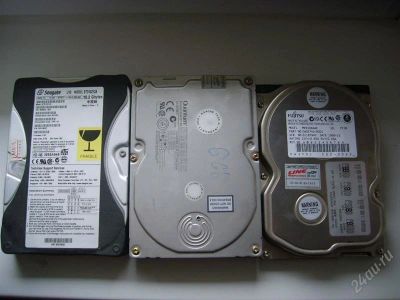 Лот: 2045300. Фото: 1. 3 HDD 10Gb+8Gb+6Gb (рабочие, цена... Жёсткие диски (HDD)