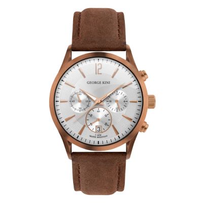 Лот: 23831289. Фото: 1. Мужские часы George Kini Gents... Оригинальные наручные часы