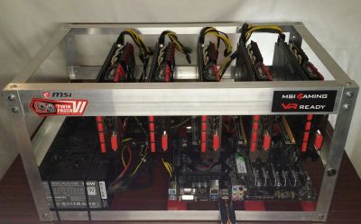 Лот: 10230030. Фото: 1. Ферма для майнинга 5карт GTX 1060... Майнинг фермы, товары для майнинга