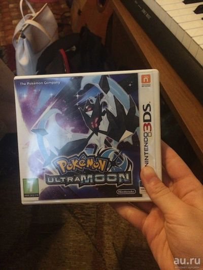 Лот: 13536089. Фото: 1. Pokemon UltraMoon (Nintendo 3DS... Игры для консолей