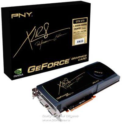 Лот: 3424159. Фото: 1. PNY GTX 570 1280mb 320bit. Видеокарты