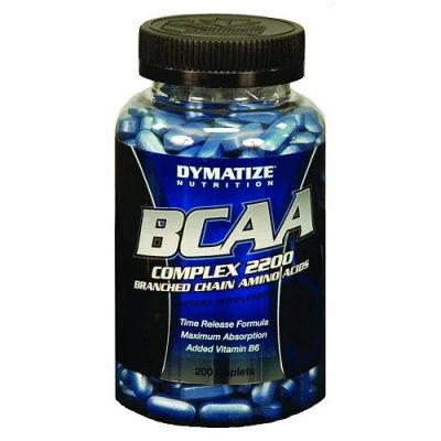 Лот: 7890024. Фото: 1. Dymatize BCAA 200 кап (Бцаа, аминокислоты... Спортивное питание, витамины