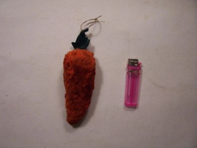 Лот: 10859085. Фото: 1. морковка ёлочная мягкая ссср. Предметы интерьера и быта