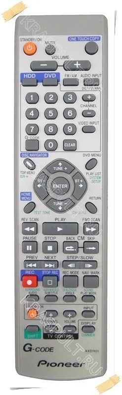 Лот: 15906050. Фото: 1. Пульт PIONEER AXD7401 ORIGINAL. Пульты ДУ