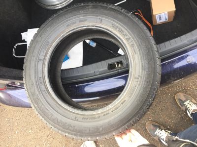 Лот: 12252565. Фото: 1. Липучка Goodyear 185/70r14. Шины