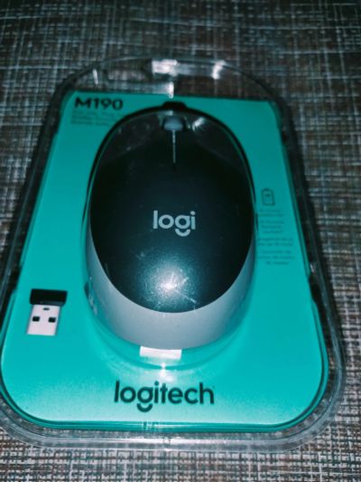 Лот: 19319891. Фото: 1. Мышь Logitech M190 Full-Size Wireless... Клавиатуры и мыши