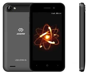 Лот: 13787717. Фото: 1. Мобильный телефон Digma Linx Atom... Кнопочные мобильные телефоны