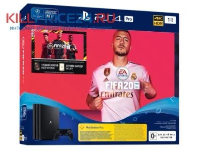 Лот: 16419260. Фото: 1. Sony PlayStation 4 Pro 1TB Black... Игровые приставки, консоли