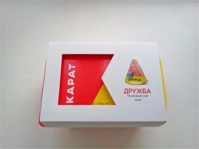 Лот: 3131830. Фото: 1. Коробка от «сырка». Готовые блюда