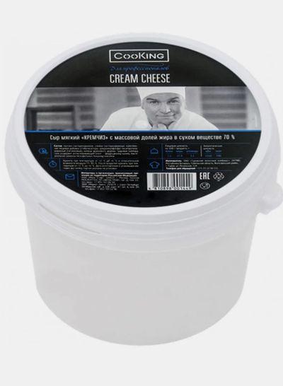 Лот: 19642635. Фото: 1. Сыр СooKING творожный 70%, 11кг. Молоко и молочные продукты