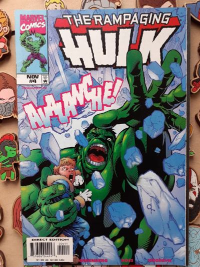 Лот: 15665793. Фото: 1. Rampaging Hulk (November, 1998... Художественная
