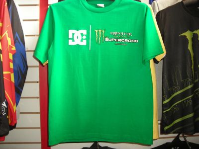 Лот: 4006285. Фото: 1. Футболка Monster Energy Зеленая. Футболки, поло