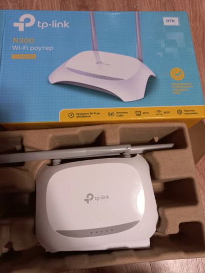 Лот: 20862877. Фото: 1. Wi-fi роутер tp-link N300 TL-WR840N... Маршрутизаторы (роутеры)