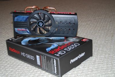 Лот: 4440912. Фото: 1. PowerColor Radeon HD 5830 825Mhz... Видеокарты