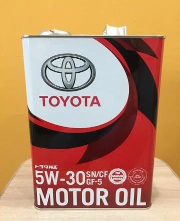 Лот: 14562713. Фото: 1. Масло моторное Toyota 5W-30 SN... Масла, жидкости