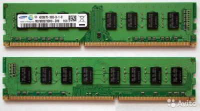 Лот: 9166561. Фото: 1. 8Gb (2x4Gb) DDR3 Samsung 1333Mhz. Оперативная память