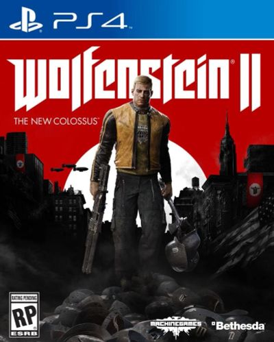 Лот: 10748802. Фото: 1. Wolfenstein 2 the new colossus... Игры для консолей
