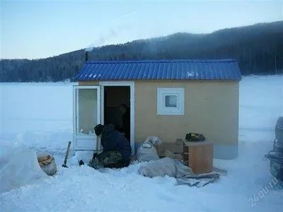 Сборный домик для зимней рыбалки и уединенного отдыха - Статья - Журнал - FORUMHOUSE