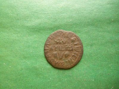 Лот: 24640056. Фото: 1. Полушка 1709 г. Россия до 1917 года