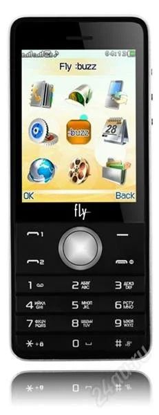 Лот: 2346531. Фото: 1. Сотовый телефон Fly MC181 BLACK... Кнопочные мобильные телефоны