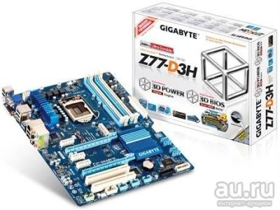 Лот: 13793085. Фото: 1. Комплект Gigabyte z77-d3h + i7... Комплекты запчастей