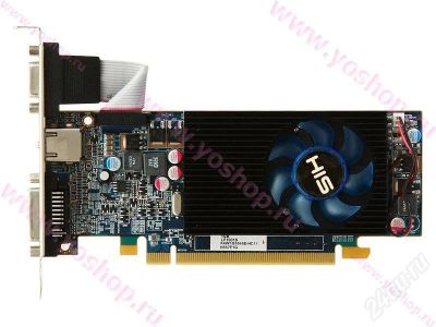Лот: 685872. Фото: 1. HIS Radeon HD5570 1гиг. Видеокарты