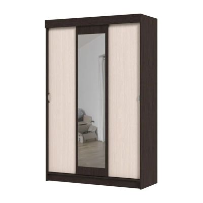 Лот: 25121205. Фото: 1. Шкаф-купе Бася 1300х2020 с зеркалом... Шкафы, шкафы-купе