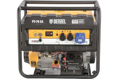 Лот: 19341058. Фото: 1. Генератор бензиновый Denzel PS... Бензо-, мотоинструмент