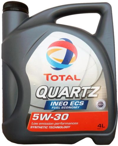 Лот: 10894210. Фото: 1. Total Quartz INEO ECS 5W30 4 л. Масла, жидкости