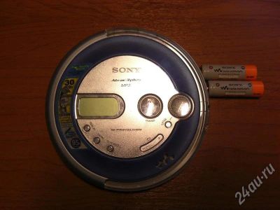 Лот: 459307. Фото: 1. CD-MP3 плеер Sony Walkman D-NE715. Плееры