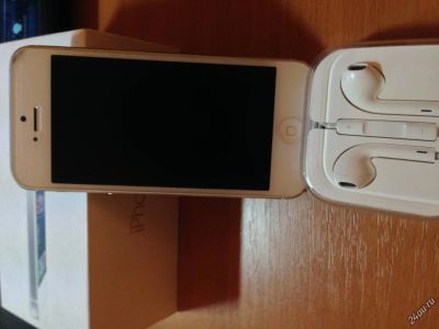 Лот: 4028634. Фото: 1. Apple iPhone 5 White (белый) 16GB. Смартфоны
