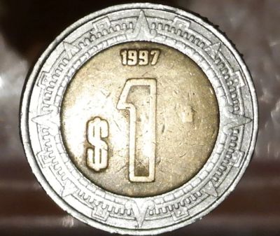 Лот: 8184817. Фото: 1. Экзотика с рубля (2478) Мексика. Остальные страны