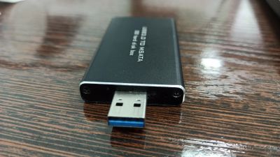 Лот: 17060889. Фото: 1. Флешка Переходник msata usb 3... USB-флеш карты
